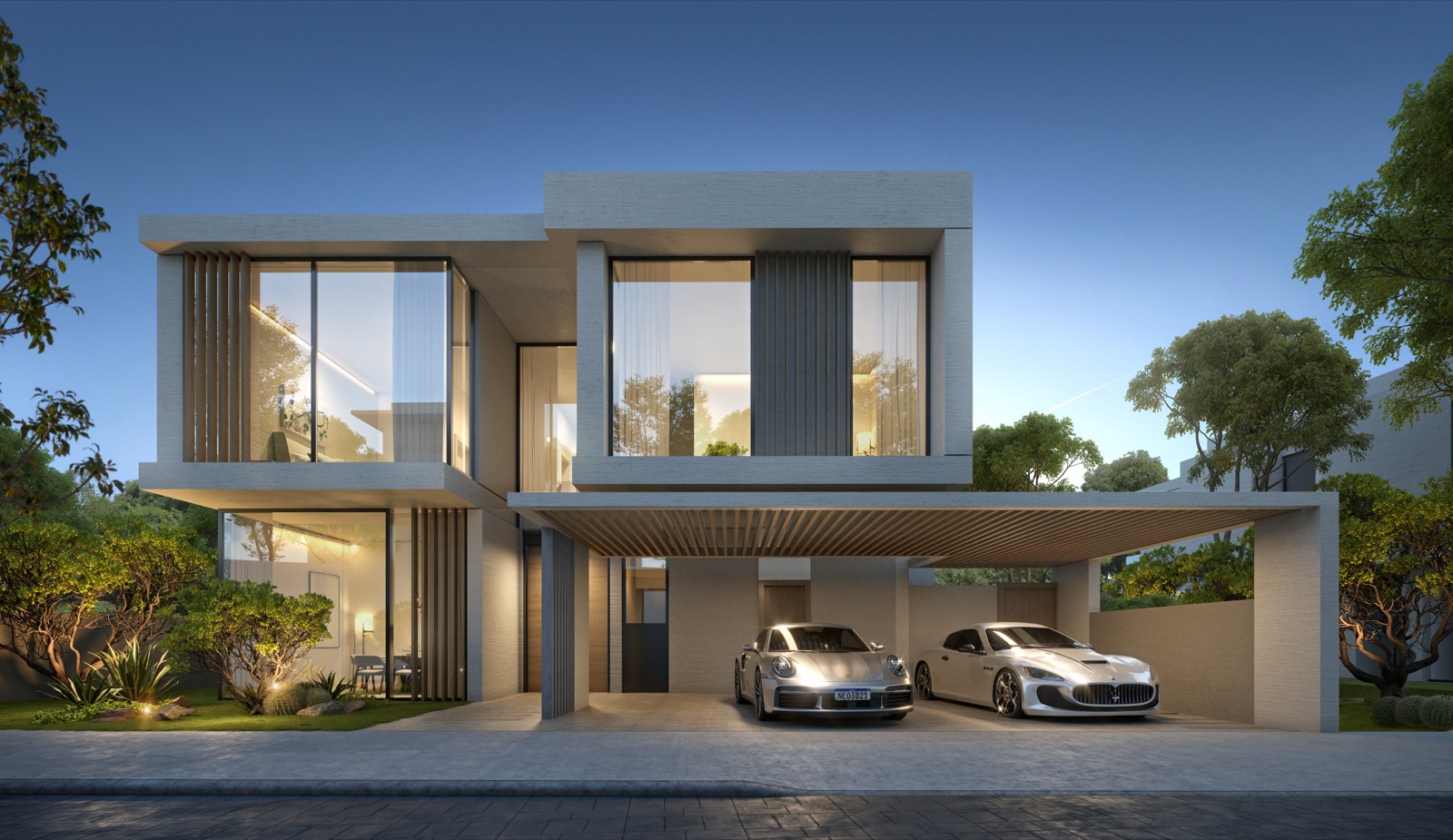 AIDA villa exterior